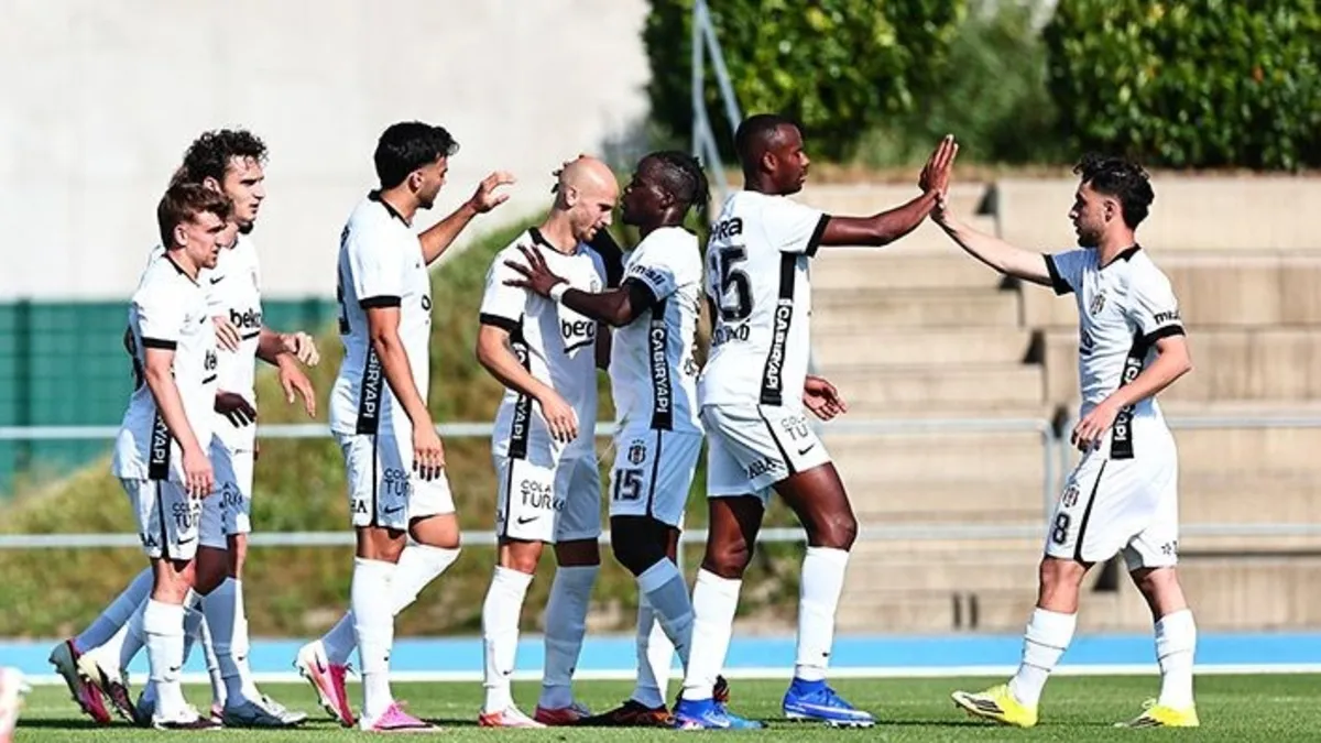 Beşiktaş hazırlık maçında Gyirmot’u mağlup etti!