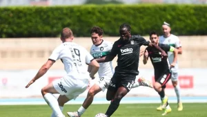 Beşiktaş hazırlık maçında Malzenice ile yenişemedi | MAÇ SONU: 1-1