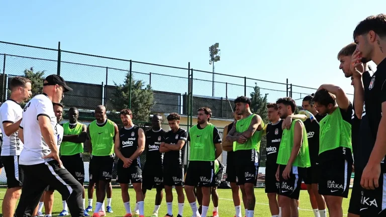 Beşiktaş, Midtjylland maçı hazırlıklarına başladı!