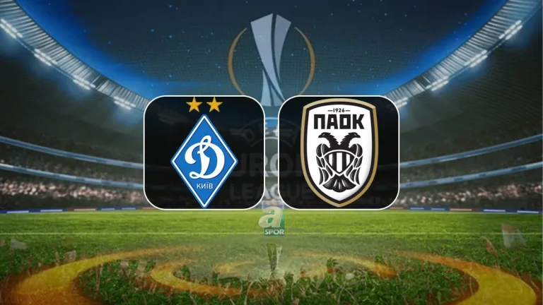 Dynamo Kiev-PAOK maçı ne zaman? Saat kaçta başlayacak? Hangi kanalda?