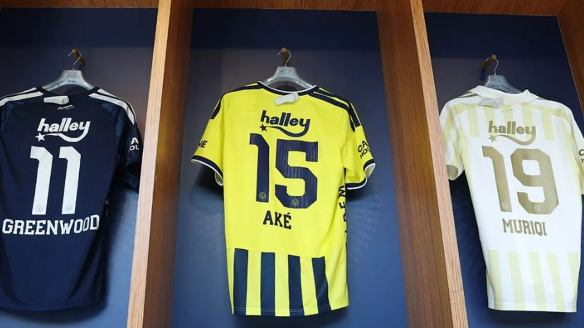 Fenerbahçe’de yeni transferler Greenwood, Ake ve Muric’in formaları satışa çıktı
