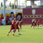 Galatasaray, günü çift antrenmanla tamamladı