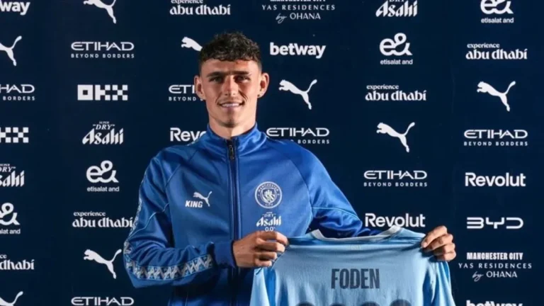 Manchester City’de Phil Foden’ın sözleşmesi uzatıldı