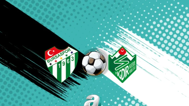 Bursaspor-Alagöz Holding Iğdır FK CANLI | Maç saat kaçta başlayacak? Hangi kanalda?