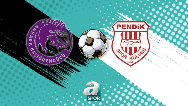 Keçiörengücü – Pendikspor maçı saat kaçta, hangi kanalda?