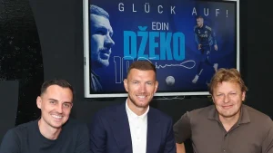 Schalke 04 Edin Dzeko ile sözleşme yeniledi!
