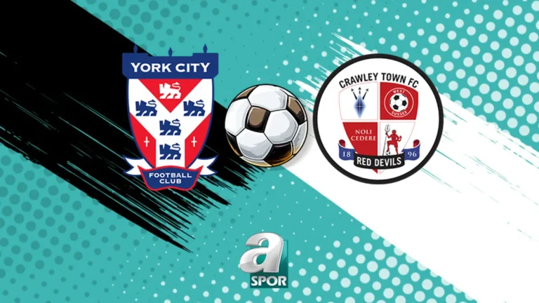 York City – Crawley Town maçı ne zaman, saat kaçta, hangi kanalda