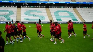 A Milli Futbol Takımı, İtalya maçına hazır