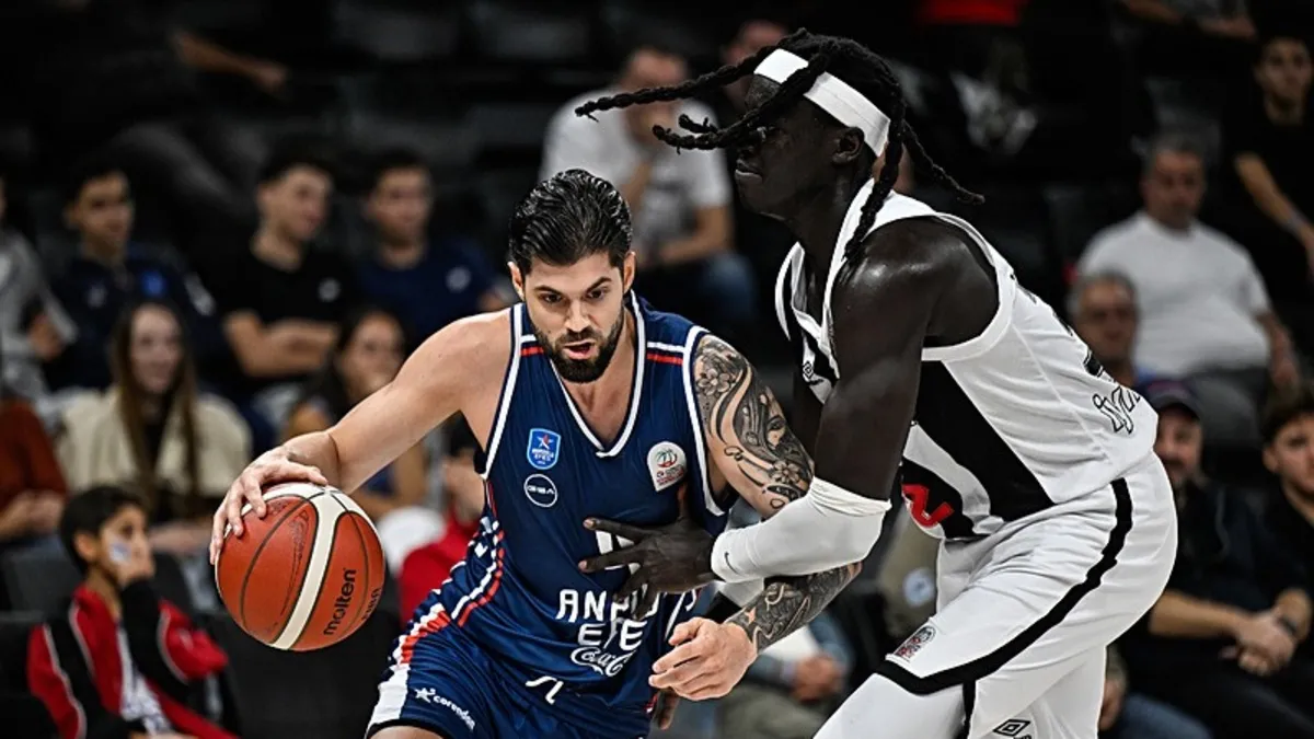 Anadolu Efes evinde Beşiktaş’ı mağlup etti!