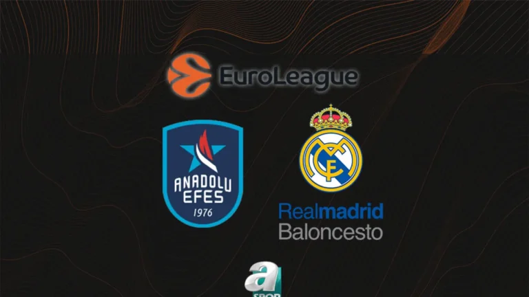 Anadolu Efes-Real Madrid maçı saat kaçta, hangi kanalda?