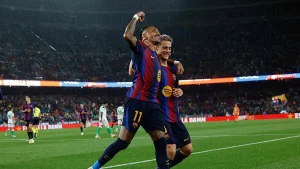 Barcelona’dan evinde Racing Santander’e gol yağmuru!