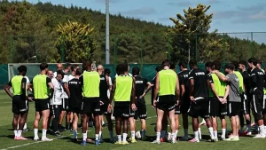 Beşiktaş, Erzurumspor FK maçı hazırlıklarını tamamladı