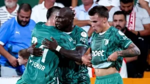 Bodrum FK’den 4 gollü zafer! Fatih Terim tribünde