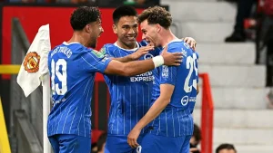 Brighton Manchester United deplasmanında geri döndü!