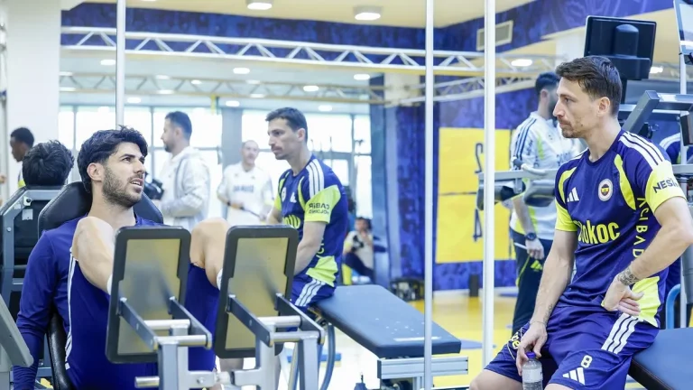 Fenerbahçe salonda çalıştı!