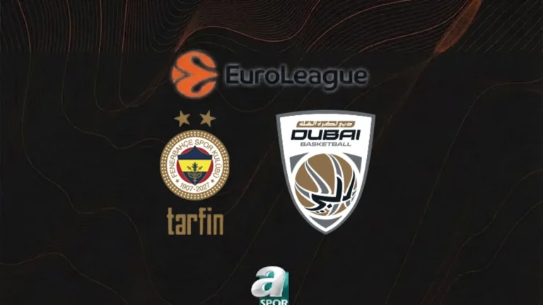 Fenerbahçe Tarfin-Dubai Basketbol | CANLI (EuroLeague Süper Kupa 3.’lük maçı)
