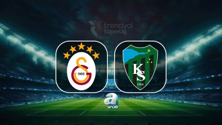 Galatasaray-Kocaelispor | CANLI (Trendyol Süper Lig)