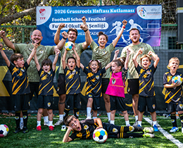 Grassroots Haftası Futbol Okulları Şenliği Düzenlendi