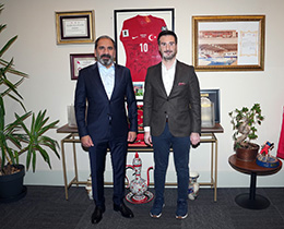 Kaan Elbir’den TFF Başkan Vekili Otyakmaz’a Ziyaret