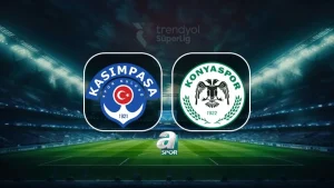 Kasımpaşa – Tümosan Konyaspor | CANLI (Kasımpaşa – Tümosan Konyaspor maçı canlı anlatım)