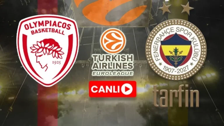 Olympiakos-Fenerbahçe Tarfin | CANLI (EuroLeague Süper Kupa)