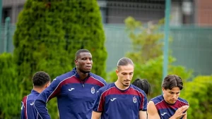 Trabzonspor’da, Samsunspor maçı hazırlıkları sürüyor