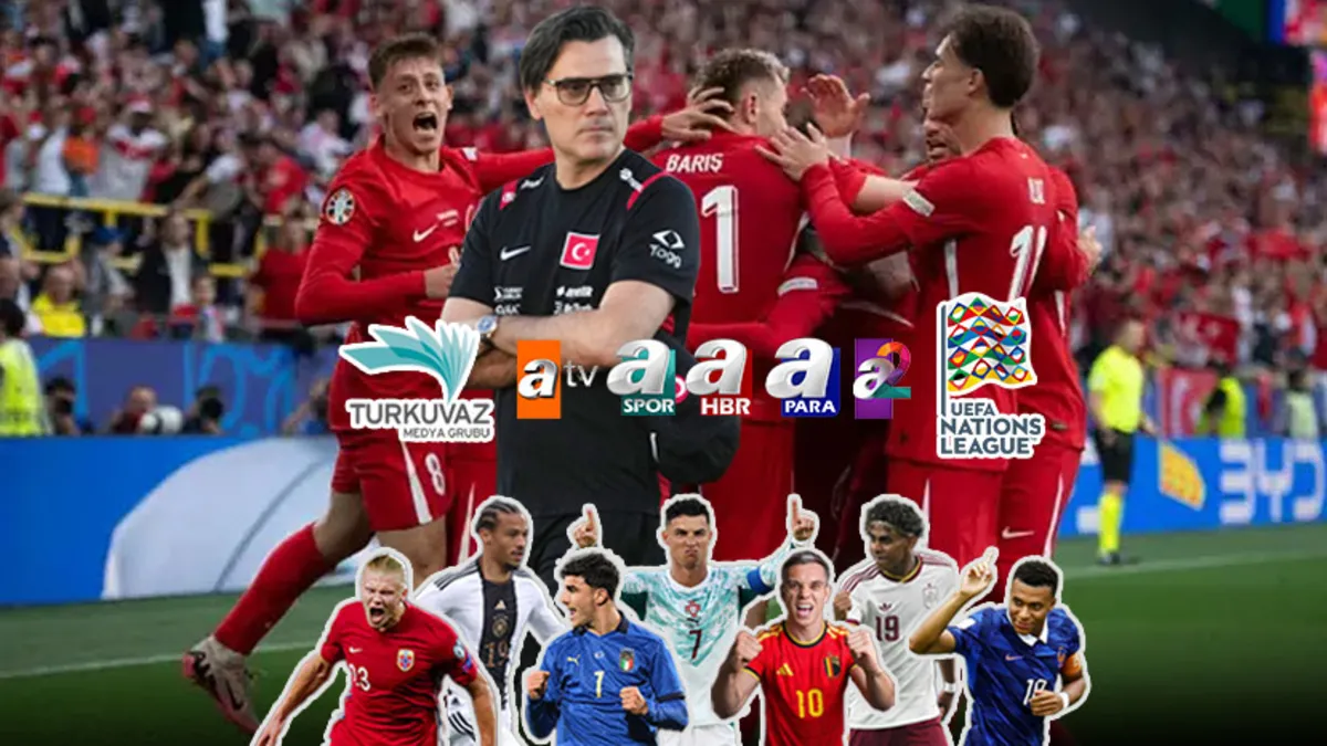 UEFA Uluslar Ligi heyecanı Turkuvaz Medya’da! 5 kanalda 39 maç…