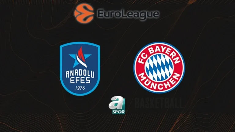 Anadolu Efes-Bayern Münih CANLI MAÇ | EuroLeague 5. hafta