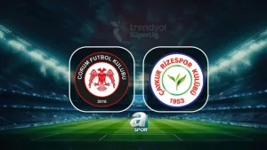 Arca Çorum FK-Çaykur Rizespor maçı saat kaçta, hangi kanalda?