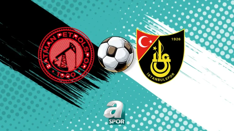 Batman Petrolspor-İstanbulspor maçı saat kaçta, hangi kanalda?