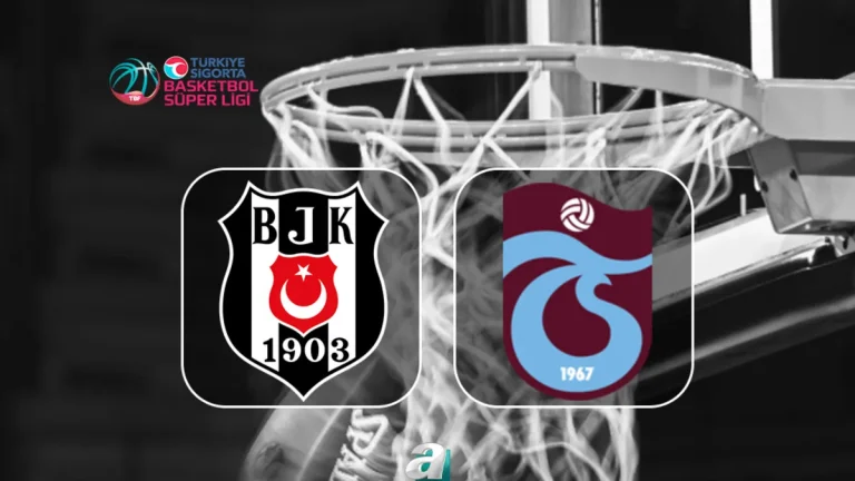 Beşiktaş-Trabzonspor basketbol maçı hangi kanalda? Canlı izle