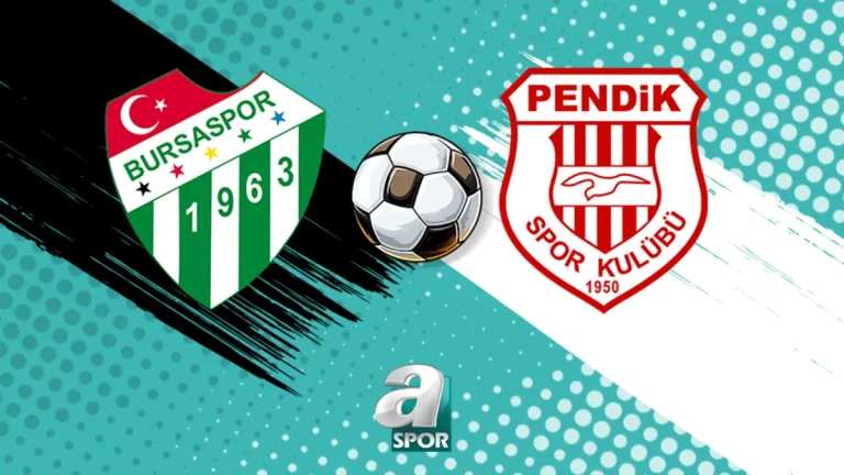 Bursaspor – Orfa Yapı Pendikspor maçı ne zaman, hangi kanalda?