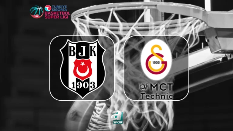 CANLI | Beşiktaş-Galatasaray MCT Technic maçı saat kaçta, hangi kanalda?