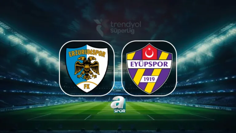 Erzurumspor FK-Eyüpspor maçı ne zaman, saat kaçta, hangi kanalda?