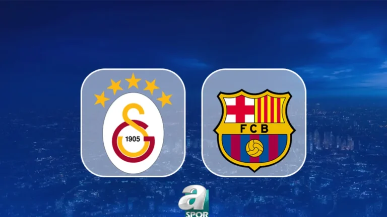 Galatasaray-Barcelona maçı izle | TRT 1 canlı, HD, şifresiz canlı yayın