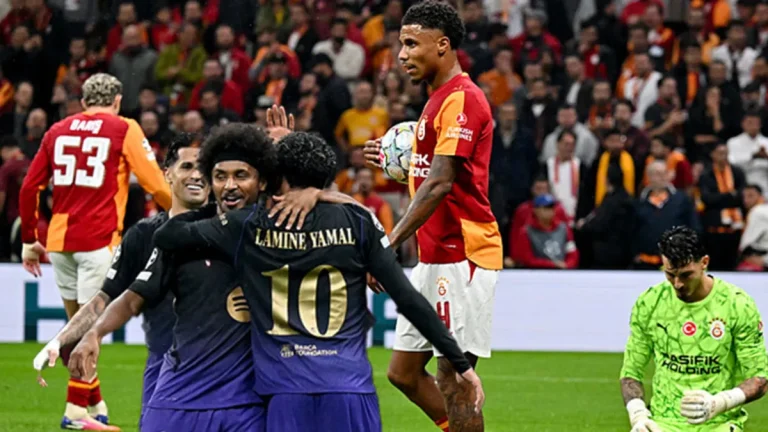 Galatasaray-Barcelona maçı sonrası dış basında flaş manşet!