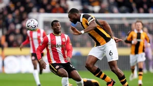 Hull City ile Brentford yenişemedi!