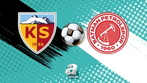 Kayserispor – Batman Petrolspor maçı saat kaçta, hangi kanalda?