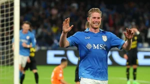 Napoli’den farklı galibiyet! Kevin De Bruyne iki golle yıldızlaştı