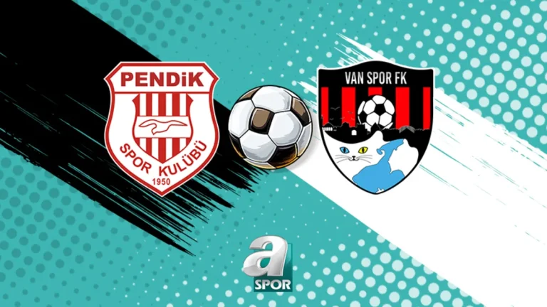 Pendikspor-Vanspor FK maçı CANLI | Saat kaçta, hangi kanalda?