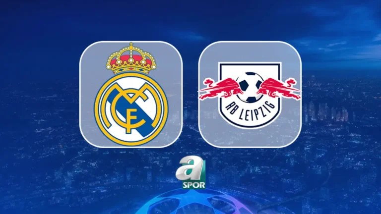 Real Madrid-Leipzig maçı hangi kanalda, nereden izlenir?