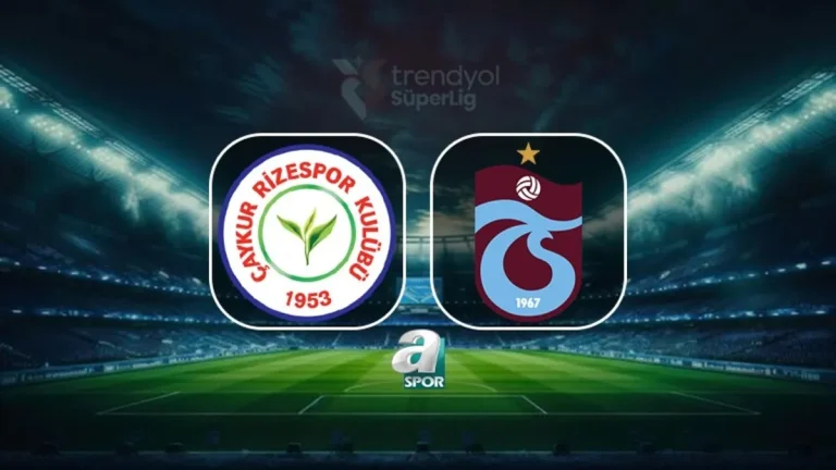 Trabzonspor-Çaykur Rizespor | CANLI (Trendyol Süper Lig)