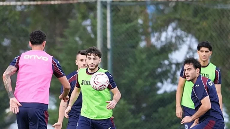 Trabzonspor, Samsunspor maçı hazırlıklarını sürdürdü