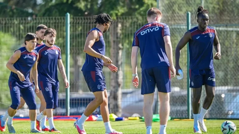 Trabzonspor’da KuPS maçı hazırlıkları başladı!