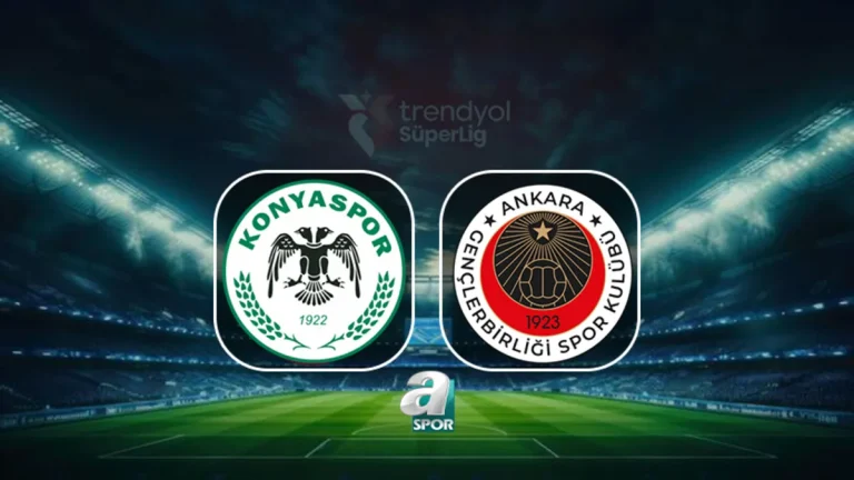 TÜMOSAN Konyaspor – Gençlerbirliği maçı saat kaçta, hangi kanalda?