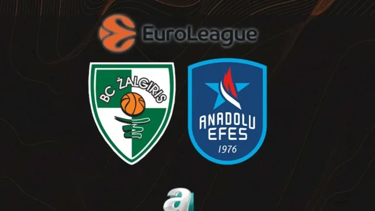 Zalgiris-Anadolu Efes CANLI (Zalgiris-Anadolu Efes maçı canlı skor)